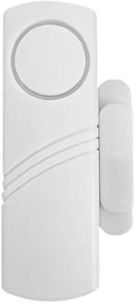 Generic Alarma de seguridad para puerta y ventana para el hogar, inalámbrica, fácil instalación, 100 dB, color blanco