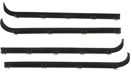 LOCADENCE 4 Pièces Coupe Froid Garniture de Moulure de Fenêtre, Moulure de Fenêtre Balayage Feutre Garniture Joint Moulure Coupe Froid Porte Ceinture d'Étanchéité Extérieure