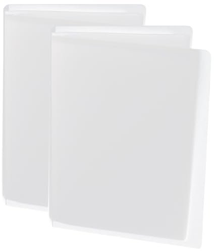FUTUREORYY Álbum de Fotos Sencillo 6 Pulgadas 100 Hojas Inserciones de Pp Mate para Álbum Diy, Protector de Recuerdos Portátil para Hogar y Obsequio Familiar