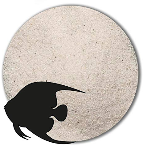 Anbobo Müller GmbH Aquarium Sand/Aquarium Kies 25 KG - 0,2-0,5mm naturweiß