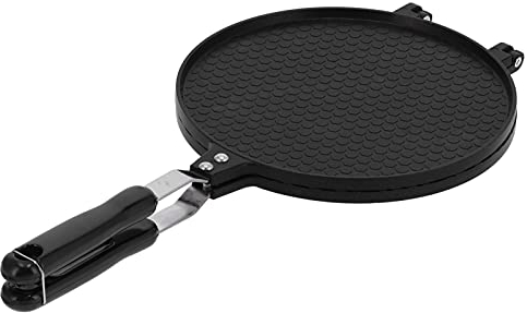 Macchina Per Cono di Cialda, Macchina Per Cialda a Doppio Lato Macchina Per Cono Gelato Antiaderente Piastra Per Cialde Stampo Per Padella Macchina Per Rotoli di Uova Strumento Per Dessert