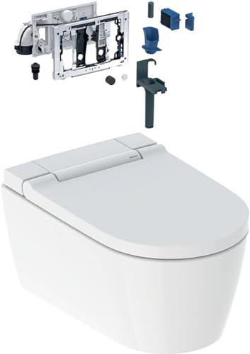 Geberit Aquaclean Sela Douche Wc met afdekking 37,5x56,5x39 cm Wit/KeraTect