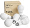 GY E27 LED Ultrahelle Energiespar Glühbirne, 14W Glühbirne E27, Ersetzt 100W lampe, A60 LED Birne 1540LM, 3000K Led Warmweiss, 280° Abstrahlwinkel Energiesparlampe, Nicht Dimmbar, 6 Stück