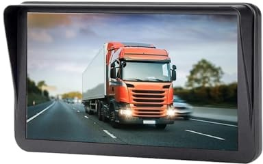 Navegador GPS for camión y Coche con Pantalla Grande de 9 Pulgadas, 256M, 8GB, BT Wince AVIN, transmisor FM Manos Libres(Without Bluetooth)