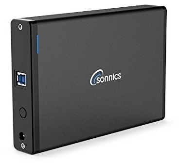 Sonnics 2TB USB 3.0 External Desktop Hard Drive for SAMSUNG & LG Smart TV, Black