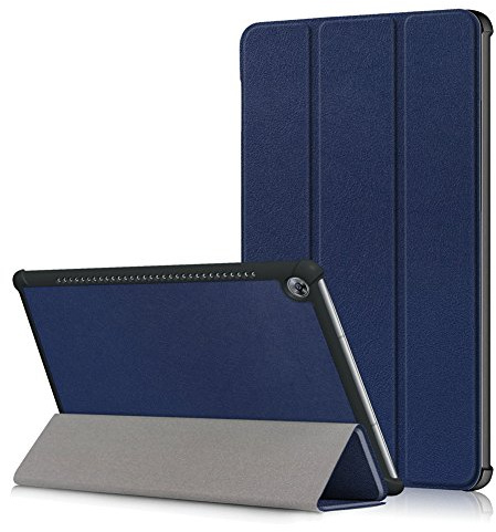 Kepuch Custer Hülle für Huawei MediaPad M5 10.8 CMR-AL09 CMR-W09,Smart PU-Leder Hüllen Schutzhülle Tasche Case Cover für Huawei MediaPad M5 10.8 CMR-AL09 CMR-W09 - Blau