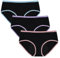 HOTUT Bragas Menstruales Niña,3pcs Ropa Interior Protección Algodón Braguitas,Bragas Menstruales Mujer Reutilizables,Bragas Menstruales para Adolescente 10-16