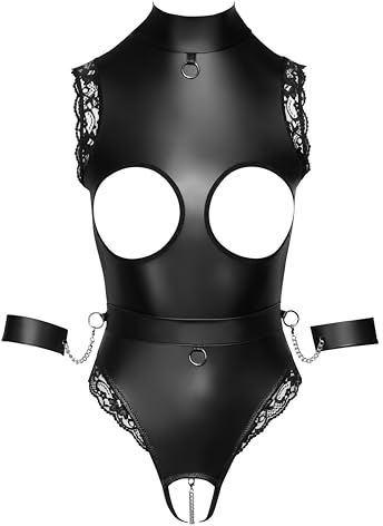 Cottelli Bondage Body Ouvert, Schwarz, XL