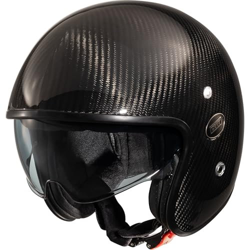 Craft Carbon Jethelm Classic SV – ECE 22/06 – 900g – Klar – Sonnenblende