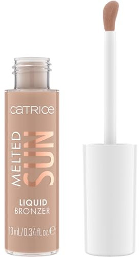 Catrice Cosmetics Melted Sun Bronzer Liquido, lunga durata, definizione, Ultra pigmentato, naturale, opaca (10 ml)