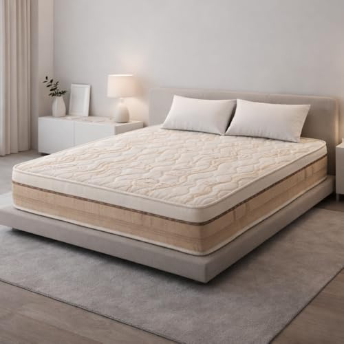 Ginflex Materasso Matrimoniale Molle Insacchettate e Memory 160x190 H26 SFODERABILE + 2 CUSCINI OMAGGIO | Antiacaro, Anallergico | Struttura indeformabile Memo Pocket 800 (Altezza: 26cm, 160x190)