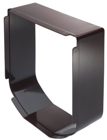 Sure Petcare SureFlap Microchip Cat Flap Tunnel Extender, Compatible with SureFlap Microchip Cat Flap - Brown, Wall Installation Accessory, Brown