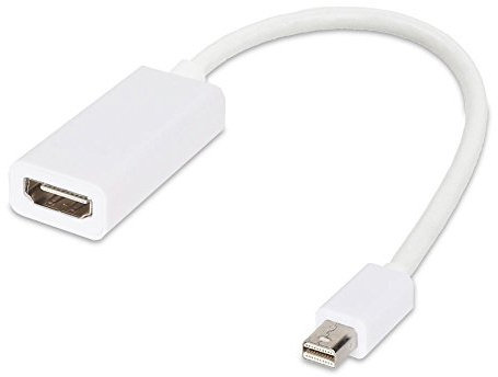 Mini Displayport HDMI Adapter Thunderbolt 2 Konverter Compatibile con, Microsoft Surface Pro 2 3 4, ThinkPad X1, Dell XPS 12 MLK, 13, 9333, 14 L421X, 15 L502X, 17 L702X Mini DP