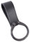 Battle-Merchant Porte-Ceinture Simple Hache en Cuir avec Anneau forgé, étui médiéval haches Porte-Hache GN (Noir)