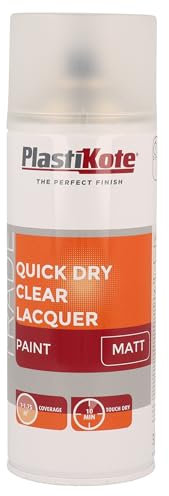 Quick Dry Clear Lacquer 400ml (Matt)