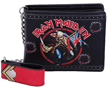 Nemesis Now Officially Licensed Iron Maiden Eddie Trooper Wallet, PU, Black, 11cm