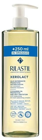 Rilastil Xerolact Olio Detergente Protettivo Pelli Secche 1000 ml