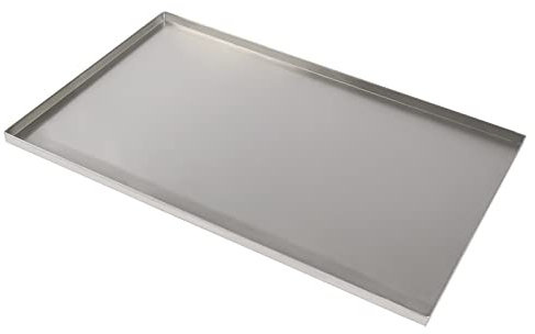 TaNeHaKi Dog Crate Replacement Pan Replacement Tray for Dog Crate Pans Base Tray Pet Kennel Pan Pet Crate Pan Stainless Steel Pet Cage Cleaning Tray Stainless Steel Replacement Tray for Dog