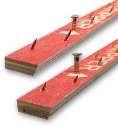 Tiges de fixation pour tapis de qualité supérieure - 12 m - Pour sols en béton ou en bois ou escaliers - Double usage - Bandes antidérapantes pour sous-couche/revêtement de sol