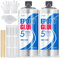 Colla epossidica trasparente – Kit da 100 ml colla bicomponente per riparazione di piastrelle, metallo, ceramica, plastica, legno, riparazione rapida in 5 minuti colla forte, forte – forte, resistente