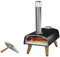 BOSKA Pizzaofen Pro Pellet/Pizza ofen/Pizza in 90 Sekunden wie aus dem Steinofen/Holzpellets/Outdoor-Kochen/Inkl. Flaschenöffner und Pizzastein