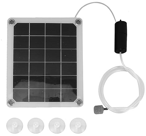Jeanoko 20W Effektiv Soldammluftare Ljudfri Akvarieluftpump för Fiskdammar, Dammar, Reservoarer, Hydroponik