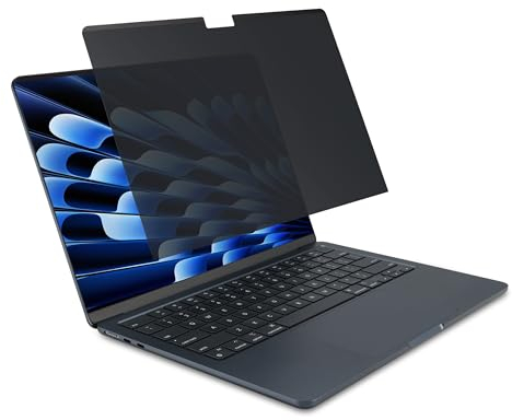 Kensington MagPro Elite Magnetische Sichtschutzfolie für MacBook Air 15 (M2, 2023), abnehmbare Blickschutzfolie mit Blaulichtreduzierung, exklusiv für MacBook Air 15 entwickelt (K58306WW)