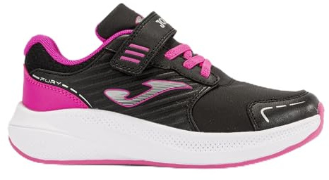 Joma Serie Fury Jr, Scarpe Unisex Bambini, Nero, 30 EU
