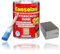 Consolan Wetterschutzfarbe Set 750 ml Holzfarbe Dauerschutz Deckend (Sandgelb)