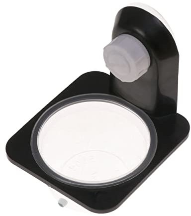 COLLBATH 2 Stück Futternapf Und Wassernapf Für Reptilien Aus Langlebigem Material Mit Saugnapf Platzsparend Für Glastanks Und Acrylboxen Geeignet Für Eidechsen Und Schildkröten