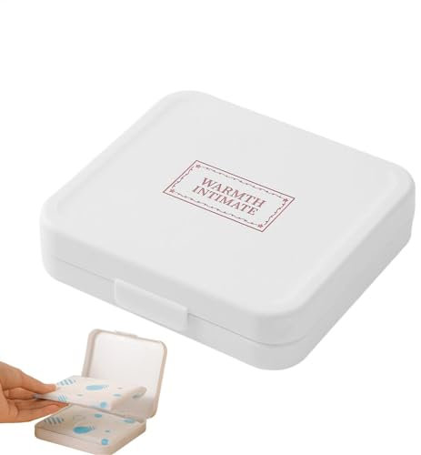 Feminine Hygiene Organizer, Feminine Product Storage, Period Organizer Container, Compact Storage For Pads And Tampons, Period Supplies Organizer For Home, Bathroom Storage For Women