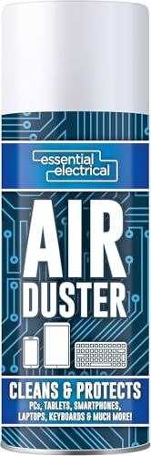 CAPRICAN Air Duster Aerosol Spray 200ml | High-Pressure Compressed Gas Cleaner | Precision Dust Remover for Keyboards Laptops & Phones | Safe Electronic Component Decontaminator - 5707