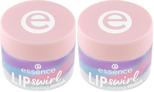 essence LIP SWIRL maschera labbra, levigante, curativo, rugiadosa, traslucida (8g)