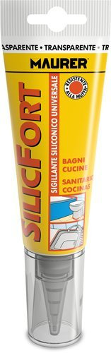 SILICONE ACETICOSILICFORT IN TUBETTO TRASPARENTE 80ml.