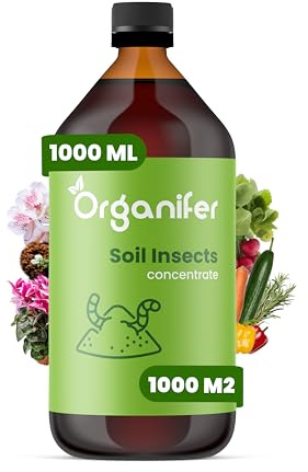 Jord Koncentrat - 1000 Ml Per 1000 M2 - Jordvård - Miljövänlig Behandling - Giftfri Lösning - Trädgårdsgödsel - Organifer