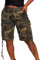 Generisch Cargo Shorts Damen Camouflage Taktische Hosen Y2k Bermuda Shorts mit Taschen Knielang Casual Übergroß Kurze Hose Leichte Outdoor Sport Reise Sommerhose