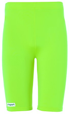 UHLSPORT - DISTINCTION COLORS TIGHTS - Short de Football - Matière Légère - Coupe Moulante - vert flash - XS