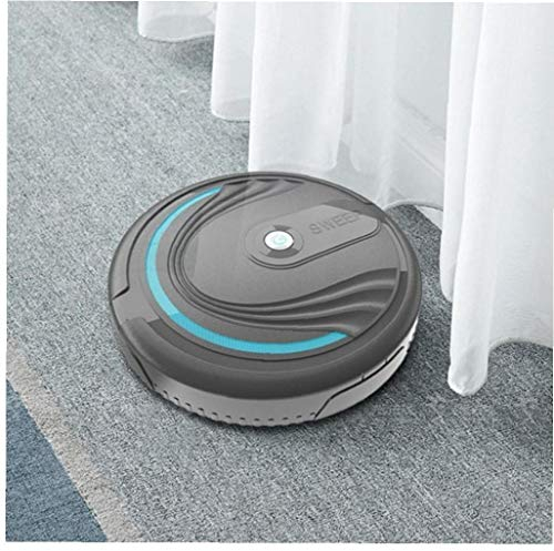 AMOYER Robot Vacuum Cleaner Automatic Floor Cleaning Toy Sweeper Sweeper Quality Hard Floor Carpet Runs After Pressing the Battery