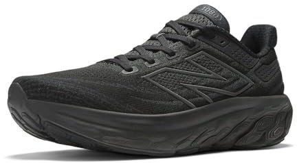 New Balance Fresh Foam X 1080 V13 Herren Laufschuh, Schwarz/Blacktop, 42 EU