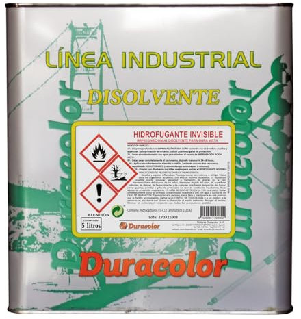Barniz Hidrofugante Invisible para Superficies Porosas - Protección Transparente para Ladrillo, Piedra, Hormigón y Tejas - Protección Duradera y Repintable (Incoloro, 1 litro)