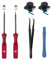 Analog 3D Joystick Replacement & Repair Tool Kit for Switch, Switch OLED, Joy-Con, Switch Lite Controller, Nintendo Switch Repair Tools, 2PCS Joysticks Tri-Wing and Cross Screwdriver Repair Tools