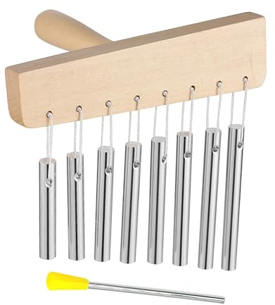 Bar Chimes – einreihiges Glockenspiel | Musikdekoration, Meditationszubehör, Klangheilungsinstrumente für Schulklassenzimmer
