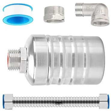 Robinet Flottant Pour Eau,Vanne d'Arrêt de Remplissage Automatique pour Réservoir | Systeme De Regulation De Fluides En Acier Inoxydable Pour Agriculture Abreuvoir Piscine