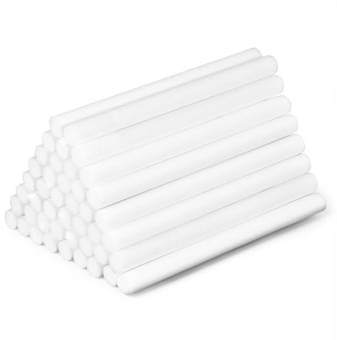 60 st luftfuktarfilter 4 x 0,31 tum bomull luftfuktare pinne filter påfyllning för bil diffusor svampar påfyllningspinnar för mini bil kontor sovrum luftfuktare ultraljud arom diffuser