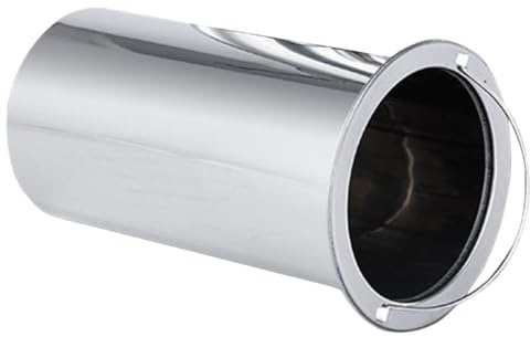 GANAZONO Porta spiedini in Metallo per Barbecue 25 cm, Secchio in Acciaio Inox Riutilizzabile, Accessorio Pratico e Facile da Pulire per grigliate e pentola Calda