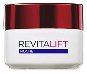 L'Oreal Paris Revitalift Crema de Noche Anti-edad Hidratante, Antiarrugas y Extra Firmeza, 50 ml