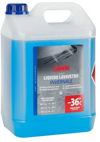 Lampa 38118 Liquido lavavetro invernale, concentrato (-36°C) - 5000 ml