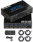 USB3.0 HDMI KVM Switch 4 Port 4 In 1 Out 4K 60Hz 4 In 4 Out SPDIF 5.1 Audio Breakout - Mouse/Keyboard/Wireless USB for PC,Printer,Scanner,Windows,Linux, HDR HDMI Auto Switch 4x1,IR Remote KVM 4X1