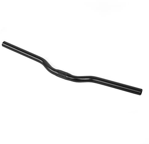 KIMISS Aluminium Fixed Gear, Fahrrad Bar Lenker Fahrradlenker 25,4, Kinderfahrrad Straße Gerade 25,4 Mm * 520 Mm (golden) (Schwarz)