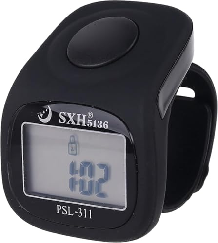 JAGTRADE Counter Finger Counters 6 Digital LED Electronic Finger Counter Mechanical Manual Number Lap Counter Remind